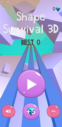 Shapes Survival 3D - Screenshot 1