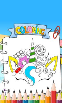 Kawaii Coloring Book with Glit - Screenshot 3