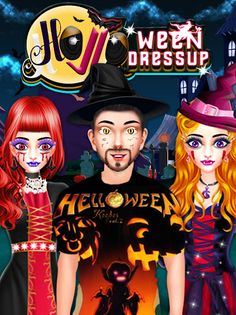 Halloween DressUp & MakeUp Sal - Screenshot 1