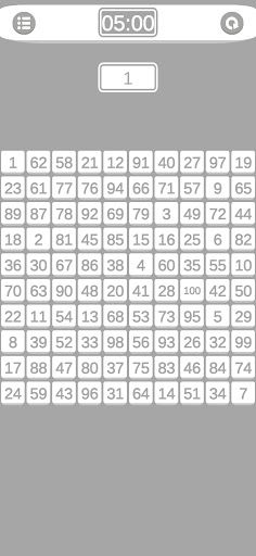 100 Numbers Challenge - Screenshot 3