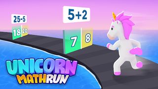 Unicorn Dash Game: Math Runner - Screenshot 1