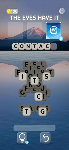 Word Puzzle - Zen Lake - Screenshot 1