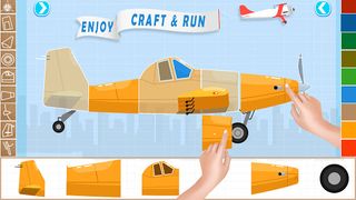 Craft And Run Airplane - Screenshot 1