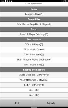SHGCribbage2 - Screenshot 1