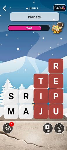 Wordmap: Word Search Game - Screenshot 1