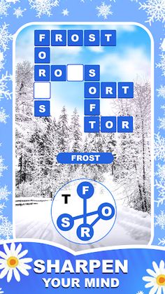 Wordy Wonders Crossword Puzzle - Screenshot 1