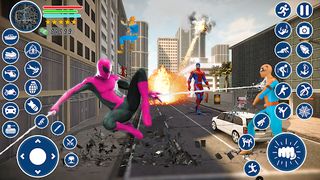Super Rope Hero Game - Screenshot 1