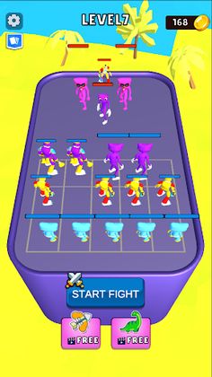 Merge Blue Monster - Screenshot 1