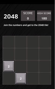 2048 Black Edition - Screenshot 1