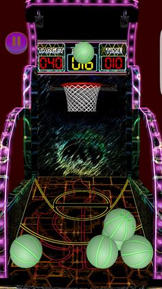 Neon Basketball - Screenshot 2