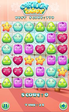 Cartoon Candy Match3 - Screenshot 2