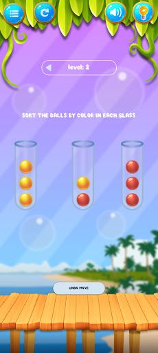 Color Ball Sort ListPull Games - Screenshot 3