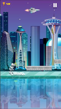 Space Droid - Dip Dodge and Da - Screenshot 3