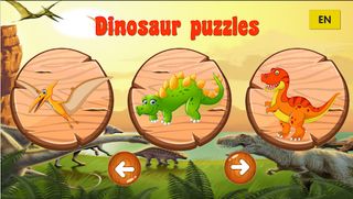 Puzzle dino for kids - Screenshot 1