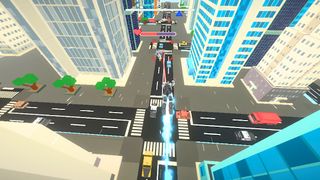 Flying hero iron superhero man - Screenshot 1