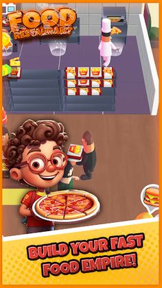 Food Restaurant Idle Tycoon - Screenshot 1