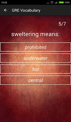 GRE Words - Screenshot 3