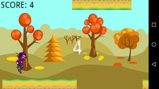 ninja jungle flip run - Screenshot 2