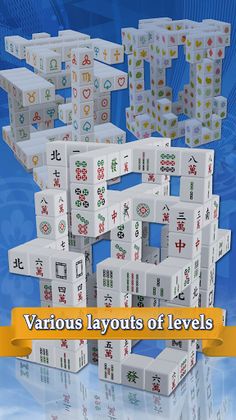 Cubic Mahjong 3D - Screenshot 2