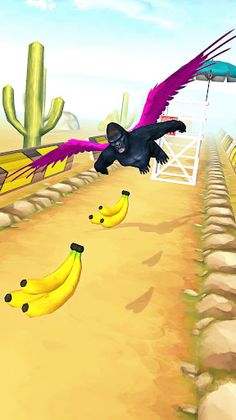 Flying Monkey - Funny Gorilla - Screenshot 1