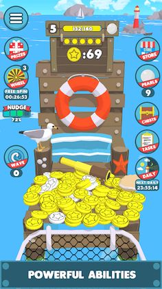 Treasure Marina - Coin Pusher - Screenshot 3