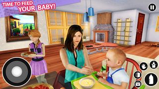 Baby Simulator 3D: Mom Games - Screenshot 1