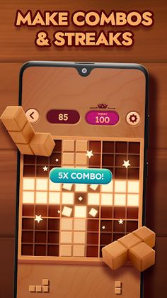 Puzzle Blocks - Wood Game - Screenshot 4