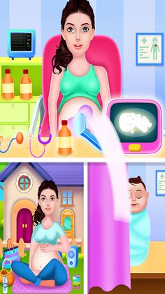 Pregnant Mommy : Mom Care Game - Screenshot 3