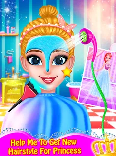 Beauty Princess Makeup Salon - - Screenshot 1