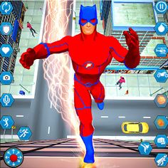 Light Speed Hero City Rescue - Screenshot 1