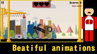 Stickman Superhero - Screenshot 2