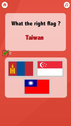 Flags and Capitals Quiz - Screenshot 2