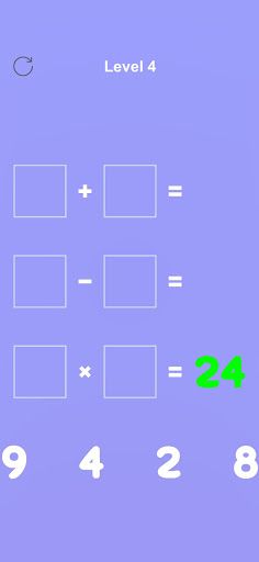 Calculate Number 24 - Screenshot 1