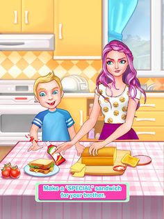 Siblings War - Cleaning Day - Screenshot 4