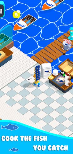 Fish House Idle - Screenshot 1