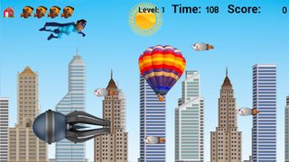 Superhero Flyer - Screenshot 1
