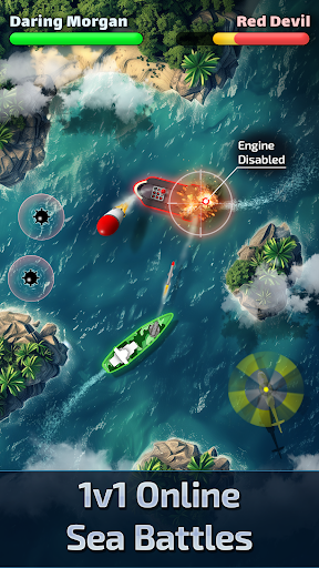 Cruiser Duels: Sea Battles 1v1 - Screenshot 1