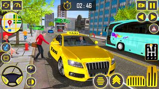 Modern Taxi Simulator Game - Screenshot 2