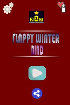FLAPPY WINTER BIRD - Screenshot 1