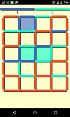 Lines And Boxes(Dots Game) - Screenshot 2