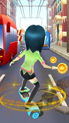 Jack Runner Hoverboards Rush - Screenshot 4