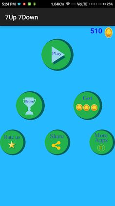 7 Up 7 Down - Screenshot 2