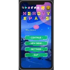 Memory Game Space Cards - Screenshot 1