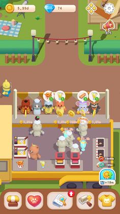 Animal Snack Bar: Food Tycoon - Screenshot 4