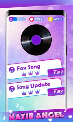 Katie Angel Piano Tiles - Screenshot 1