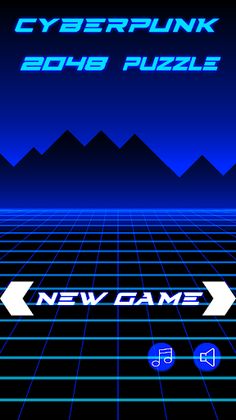 Cyberpunk 2048 Puzzle - Screenshot 1