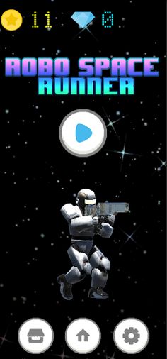 Robo Space Runner - Screenshot 2