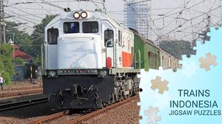 Trains Indonesia jigsaw puzzle - Screenshot 2