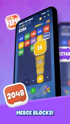 2048 Shoot and Merge - Screenshot 3