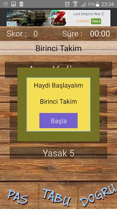 Tabu Türkçe - Screenshot 2